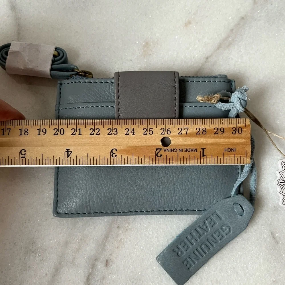 Mini Snap Wallet/Card Holder Genuine Leather India NEW